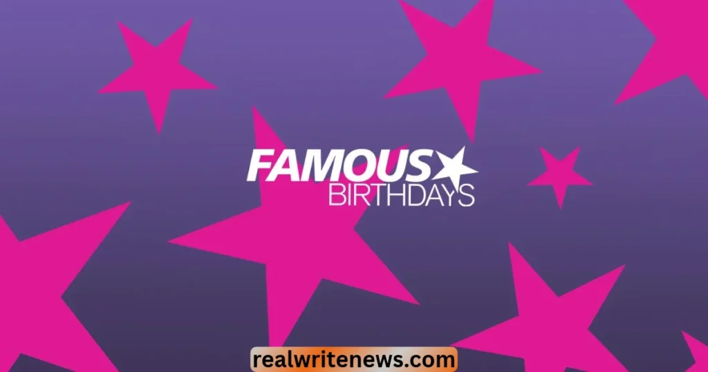 famous birthday